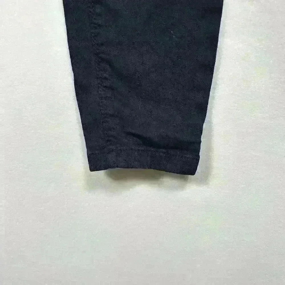 ZARA DENIM Black Skinny Mid Rise Jeans Minimalist Tapered Jeggings Women 4 - Picture 2 of 10